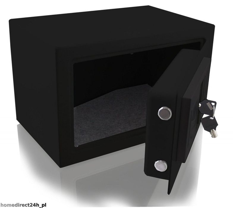Sejf meblowy elektroniczny czarny