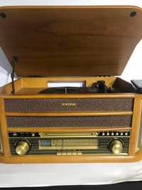 Gramofon Auna, wieża stereo retro