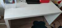 Duże biurko z wysuwanym blatem ikea