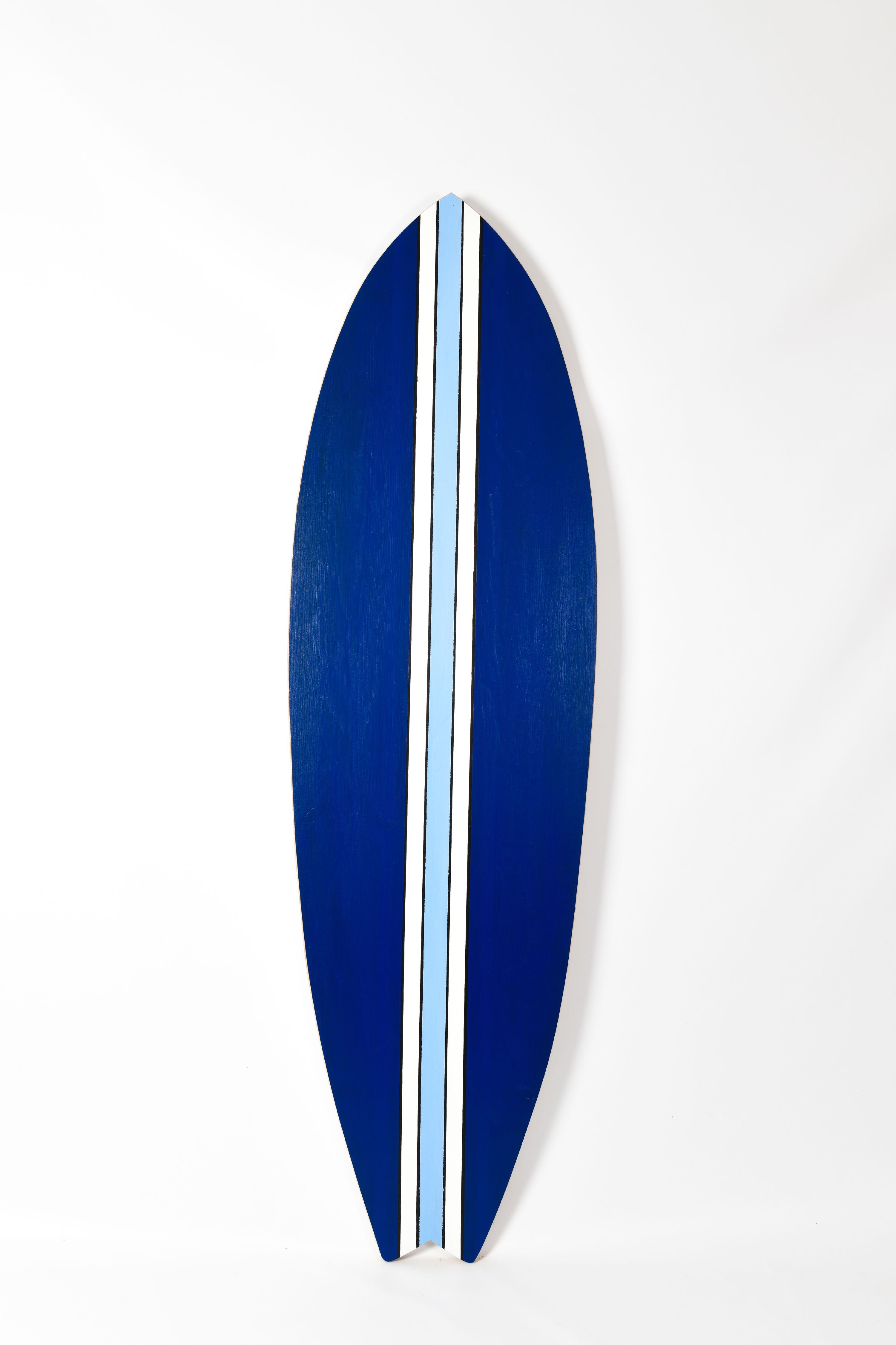 Surfboard wood decoração