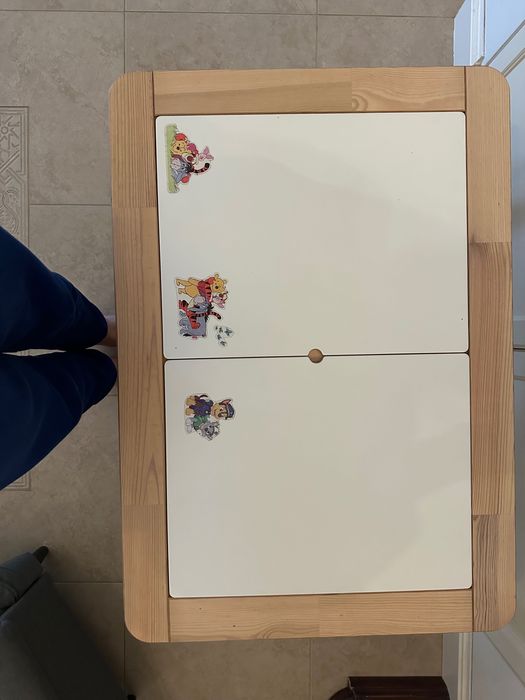 Stolik IKEA Flisat dla dzieci, sensoryczny