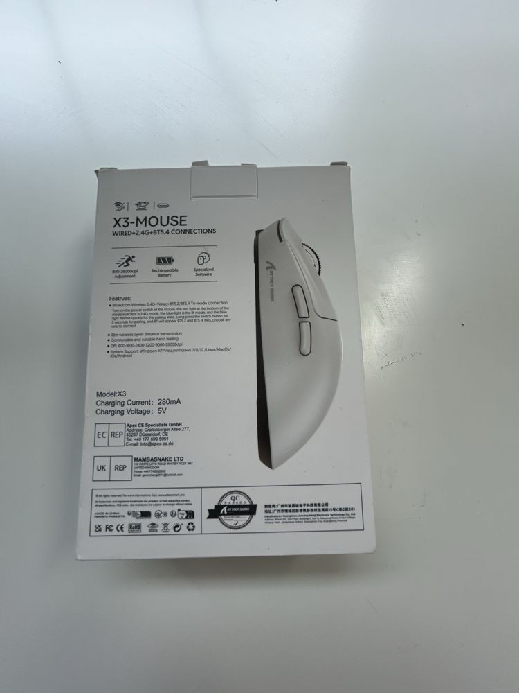 Myszka Atack Shark X11