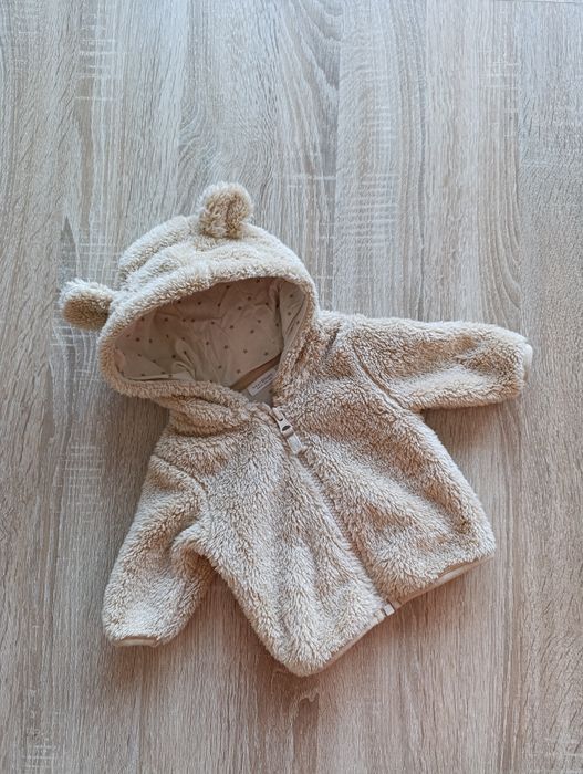 Bluza Miś Teddy Next baby rozm 56 - 62 od 0 - 3 msc włochata miła cud