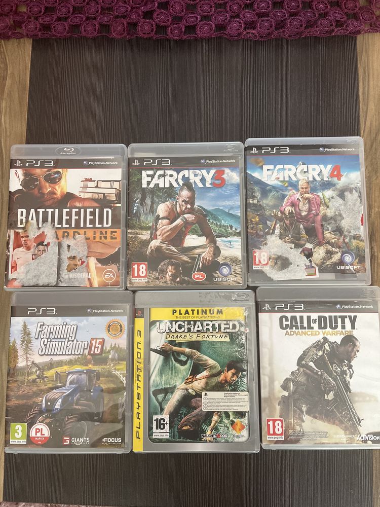 Sprzedam gry używane na ps3