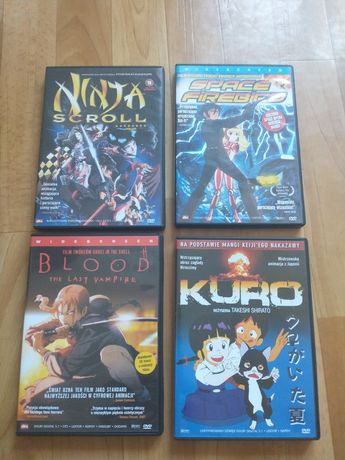 Anime - Kuro, Ninja Scroll, Space Firebird, Blood Last Vampire