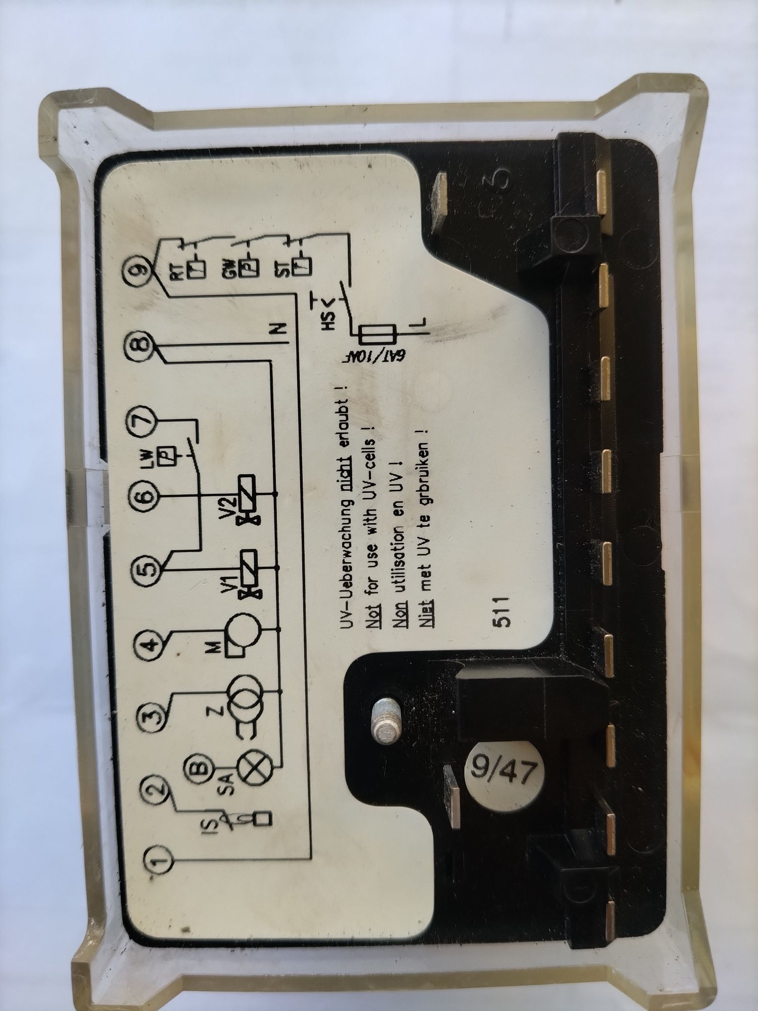Placa electrónica para queimador a gás