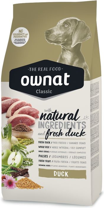 Ownat Classic Dog Adult Karma Bogata w Świeżą Kaczkę 12 kg