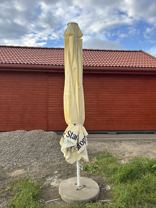 Parasol przemysłowy ogrodowy Litex Staropolanka 3m BDB Okazja!