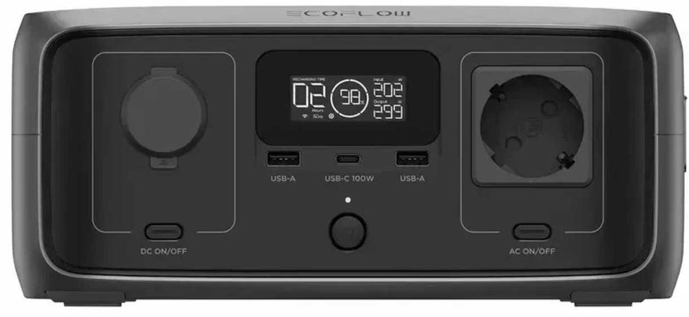 EcoFlow RIVER 3 UPS 245 Вт·ч электростанция 300/600 Вт, зарядка 1 час
