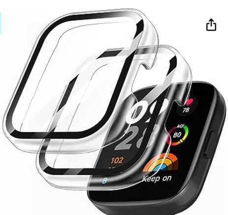 Capa rígida de proteção para smartwatch Xiaomi Redmi 3 Fitness Watch
