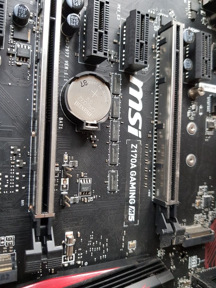MSI z170a gaming M5, i5 6600k, Thermalright macho