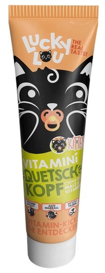 Przysmak z witaminami dla kociąt Lucky Lou Pasta bez cukru i zbóż 100g