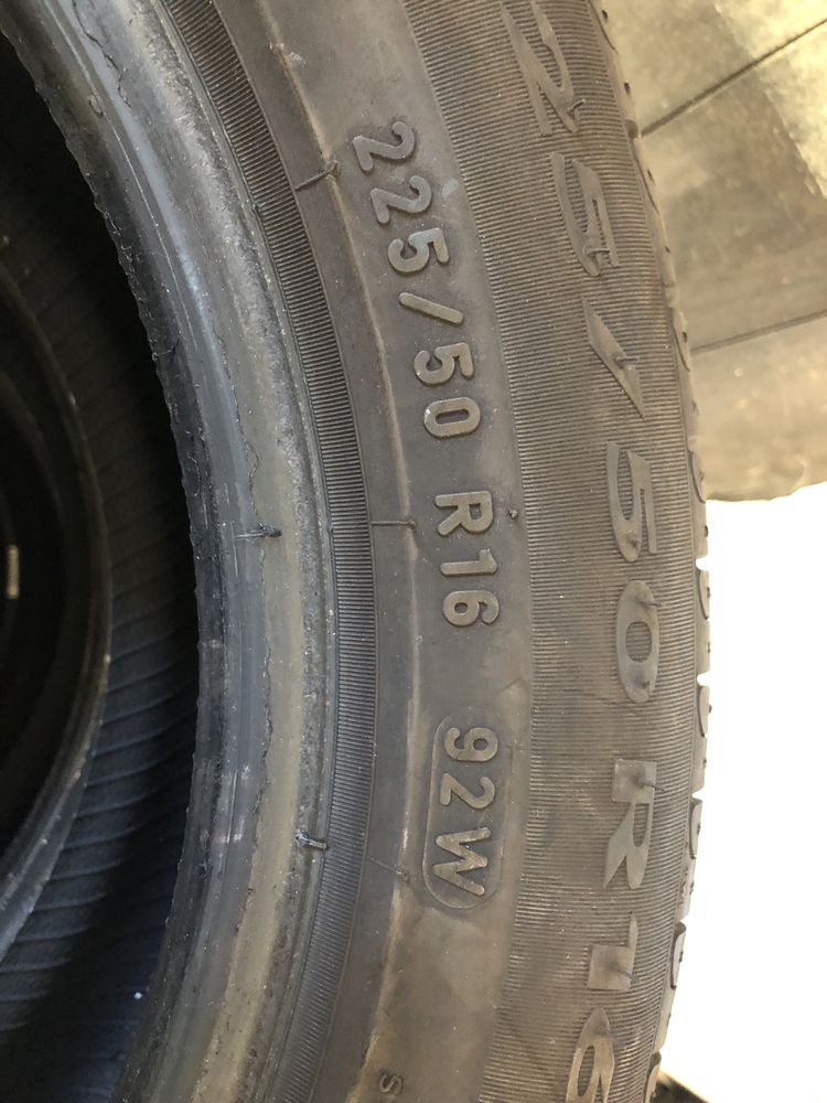 225/50R16 pirelli P7 jak nowe komplet