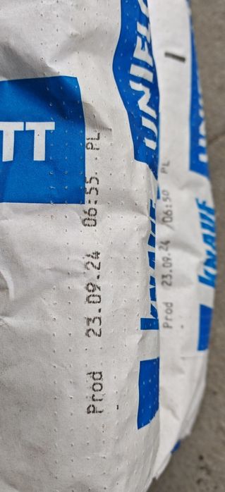 Knauf uniflott w workach po 5kg, mam 10kg