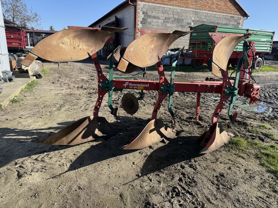 Pług 3 skibowy kverneland vx100