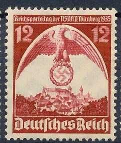 Selos Alemanha Nazi 1939/45- Suástica 12 rp NOVO