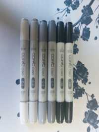 Marcadores Copic Ciao (6 marcadores tons de cinzento)