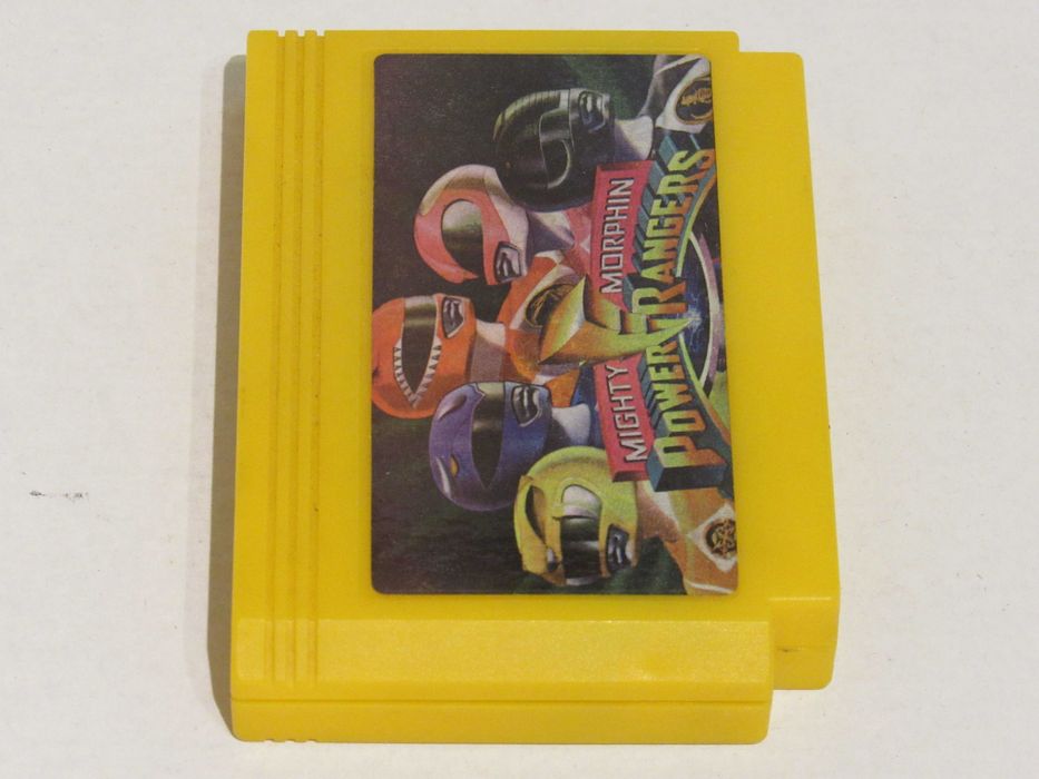 Jogo Famicom Nintendo Power Rangers testado
