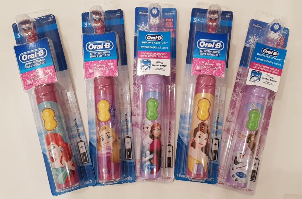 Электрическая зубная щетка Oral-B Disney Princess Принцессы Дисней