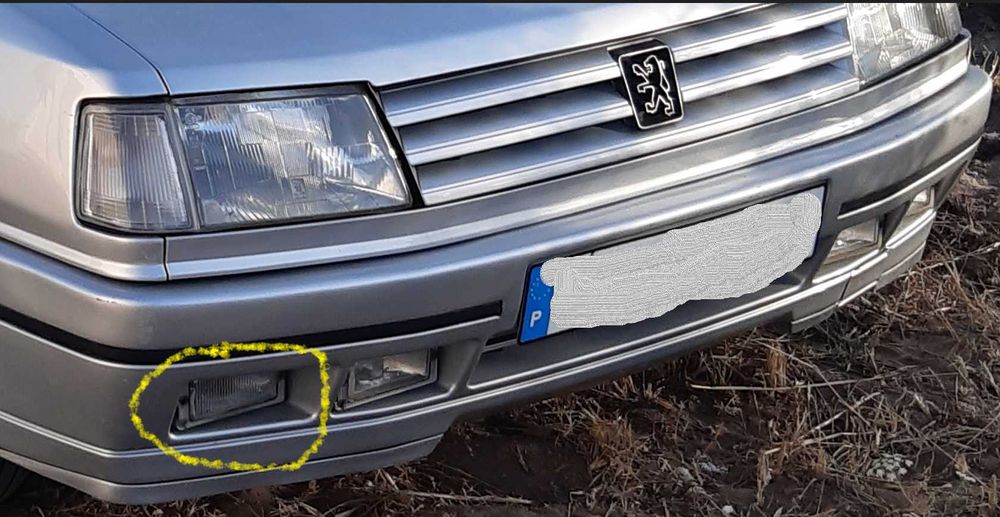 Farol nevoeiro para choques  dianteiro Peugeot 309 GTI / 405 MI 16 GTI