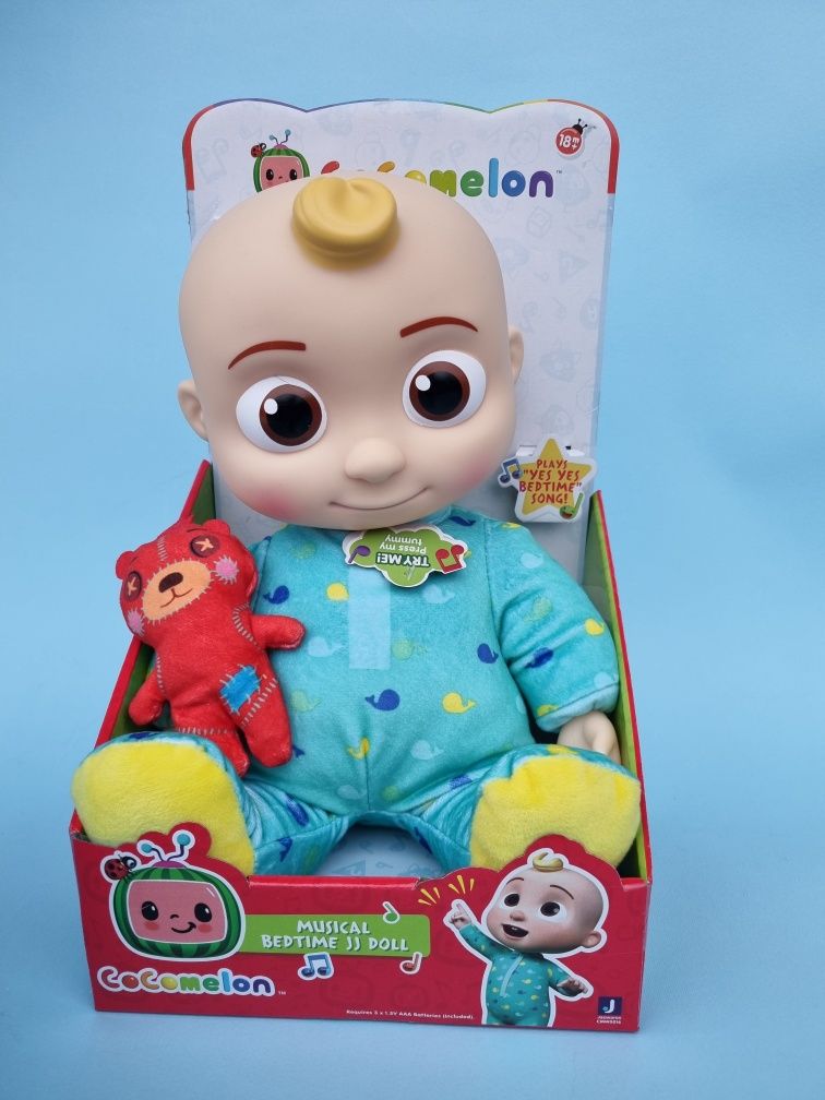 Лялька CoComelon Джей Джей зі звуком,інтерактивний пупс кокомелон джей