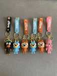 Porta chaves Bluey e Bingo