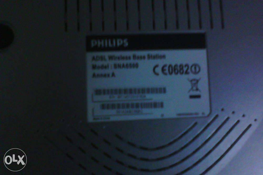 Router Philips sna6500 - novo na caixa original