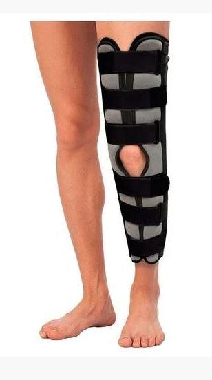 Новый тутор на коленный сустав, ортез шина с ребрами жесткости