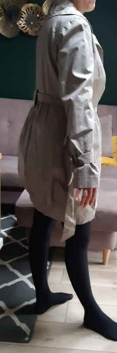 Trencz modny plaszcz De Facto 38