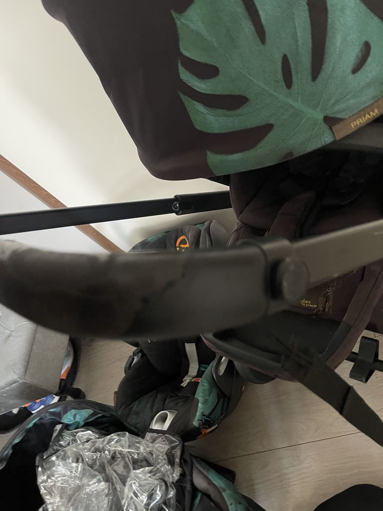 Cybex wozek 3 w 1 komplet birds of paradise