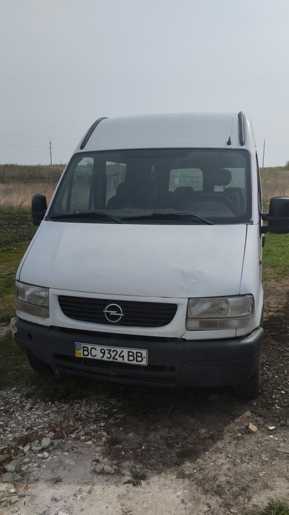 opel movano 2002