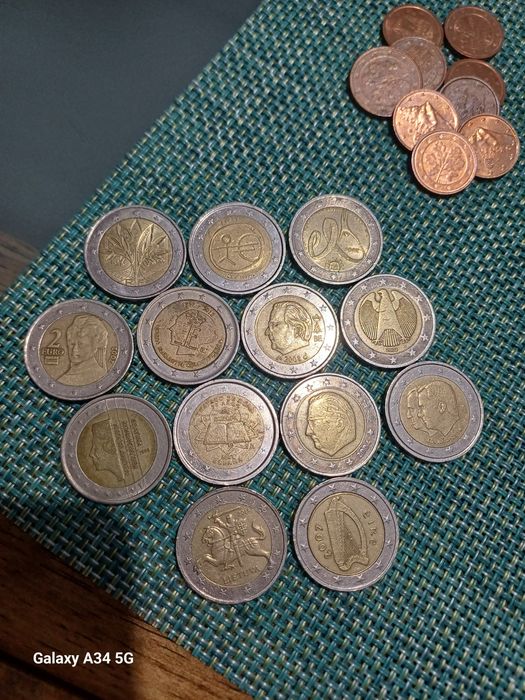 Vendo moedas de 2€