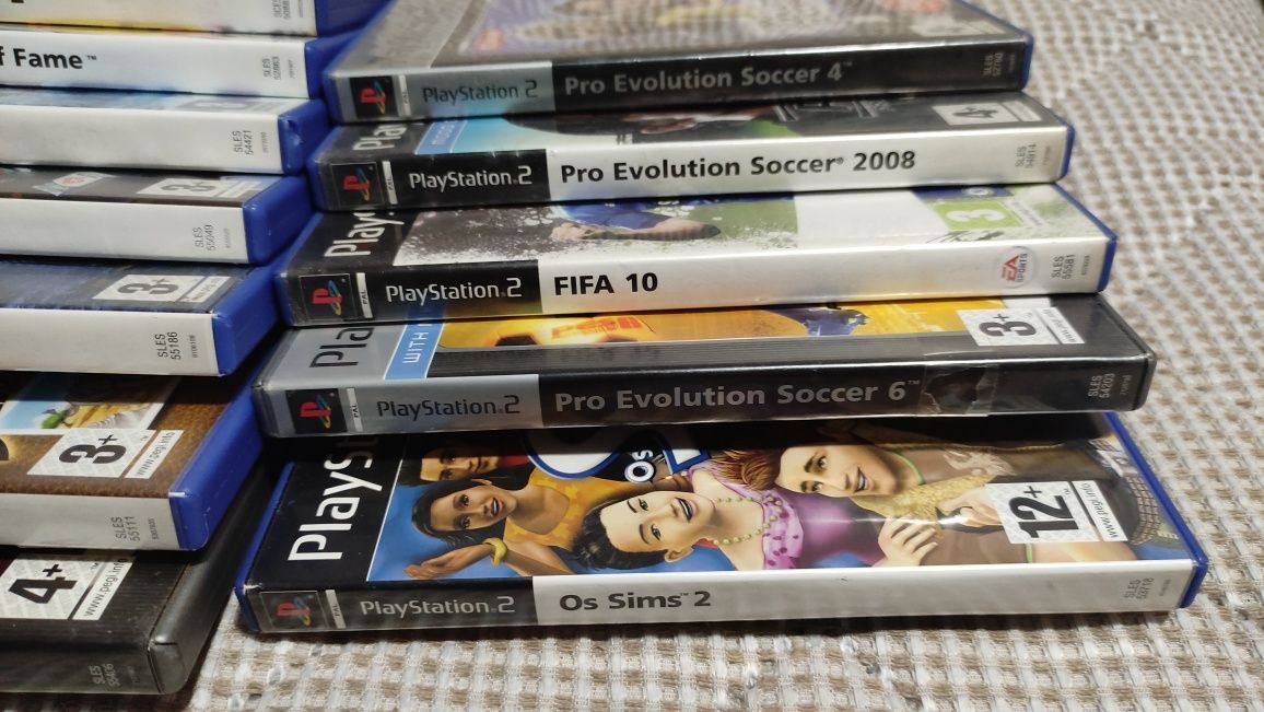 Conjunto de 28 jogos para Sony PlayStation 2 PS2