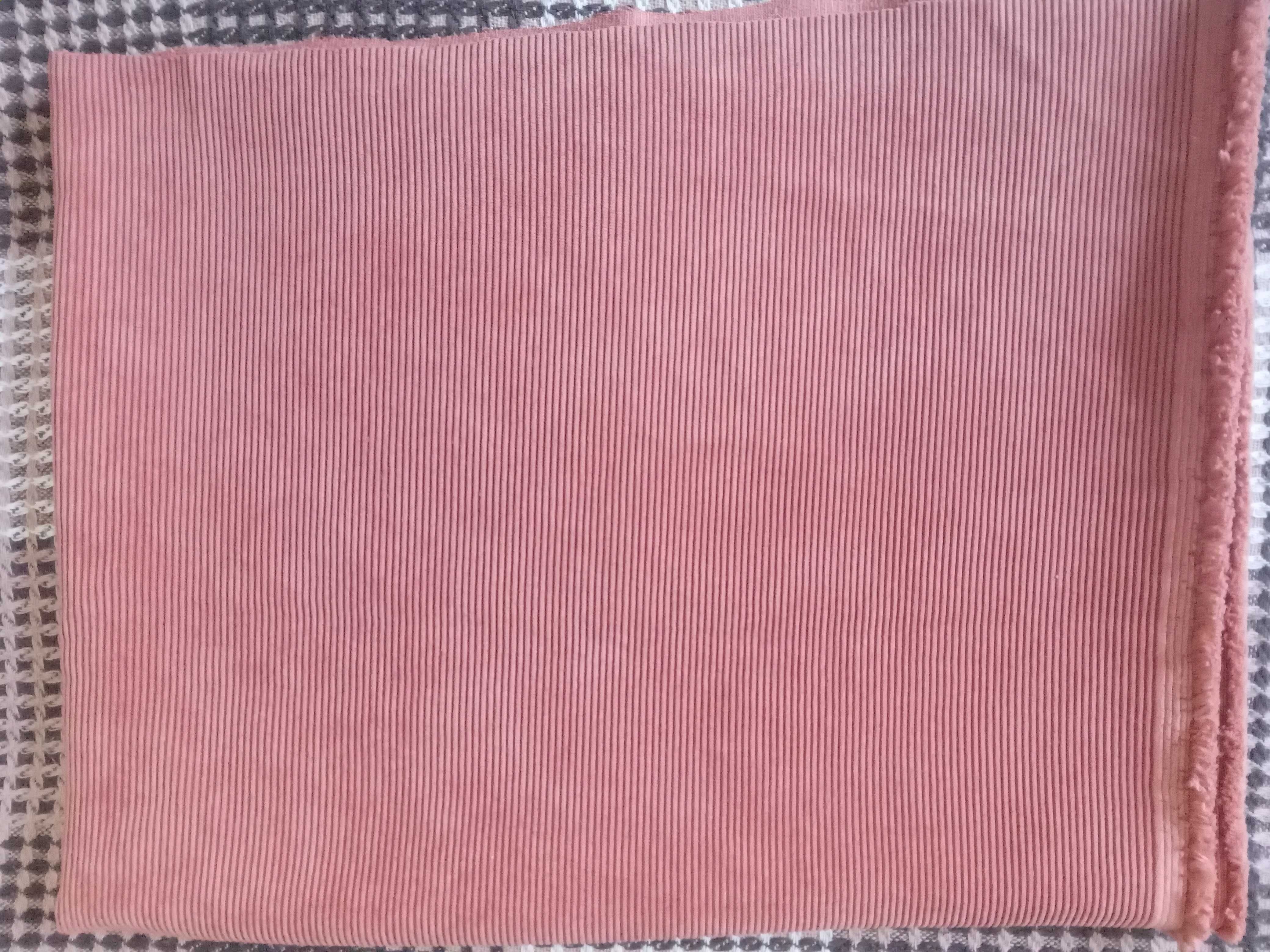 Ткань велюр для костюма, коричневый, СССР