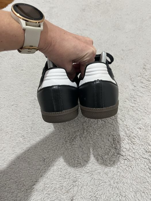 Adidas Samba r. 40 2/3 czarne buty adidasy sneakersy skorzane