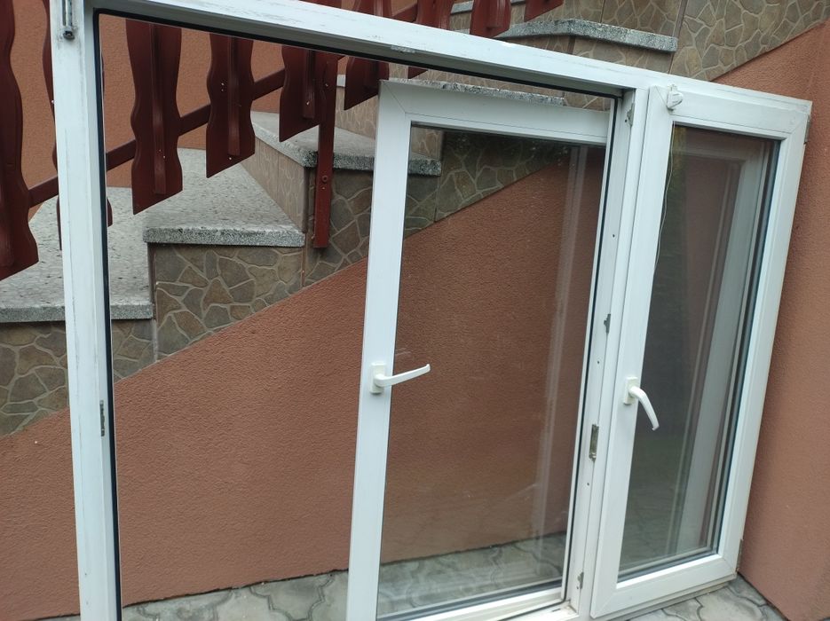 Okno PCV z rozbiórki