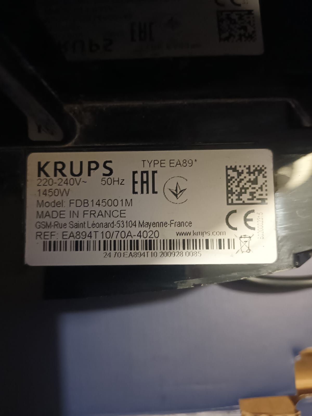 Ekspres do kawy KRUPS
