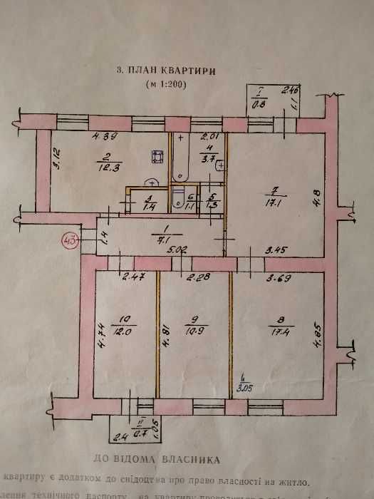 ВЛАДЕЛЕЦ, продаю 4-х комнатную квартиру, сталинка, центр, 86 кв.м