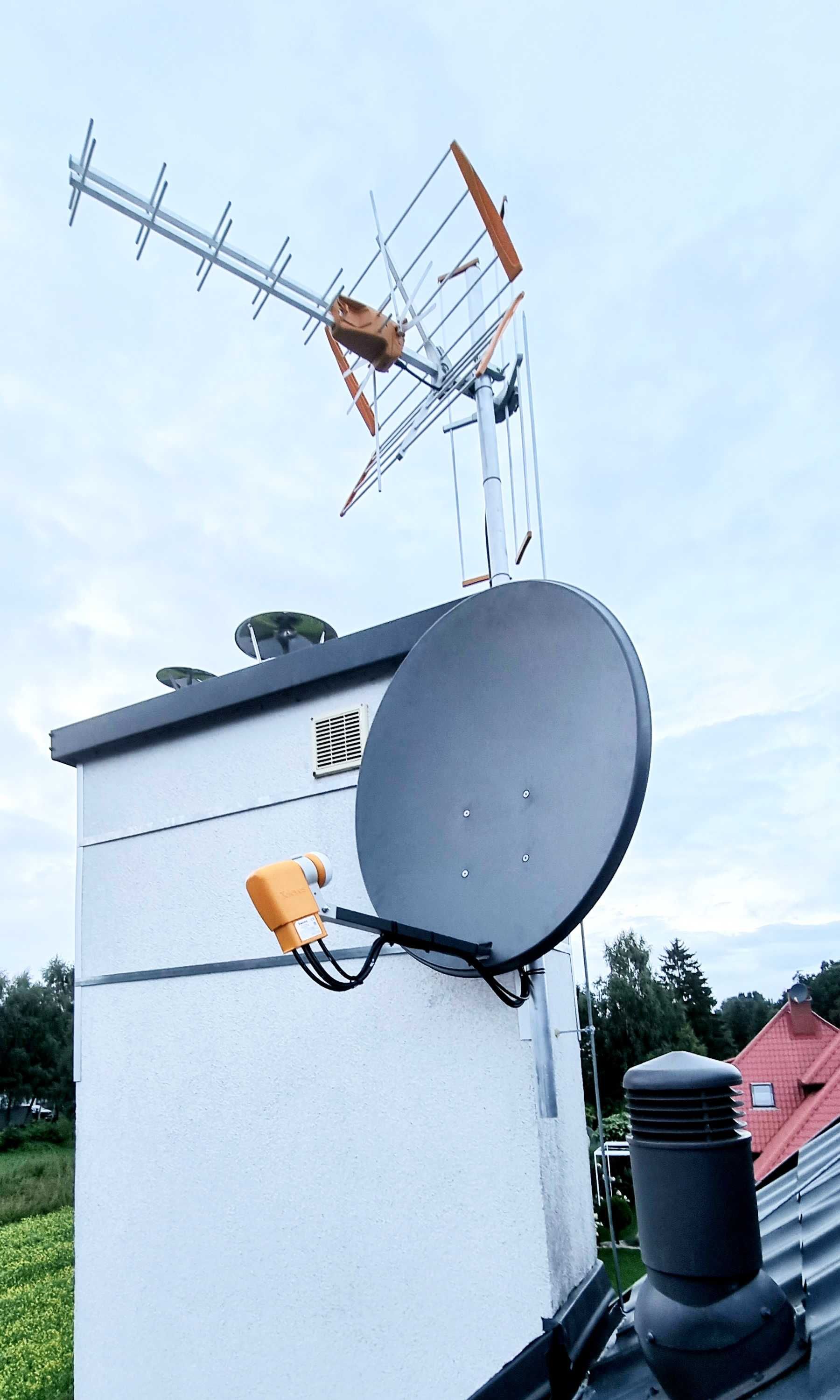 Montaż Ustawianie Anten Satelitarnych i DVB-T2 Montaż Kamer Monitoring