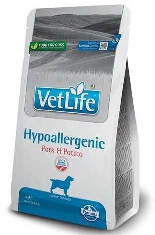 FARMINA Vet Life Hypoallergenic Pork & Potato sucha karma dla psa 2kg