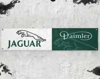 Baner plandeka Jaguar Daimler 150x60cm