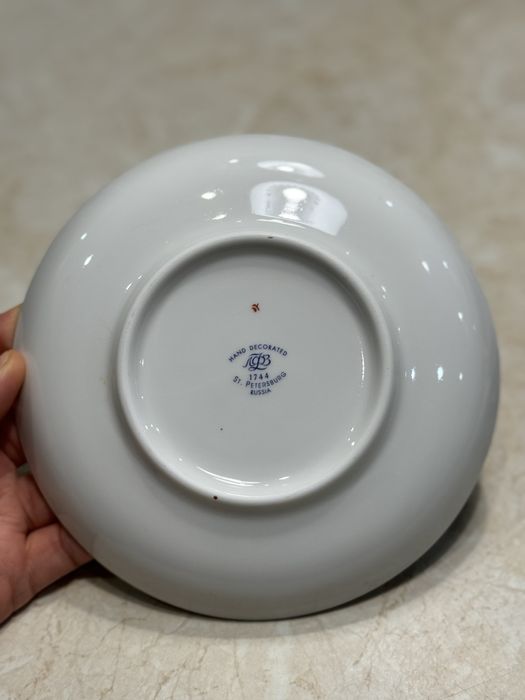 Чашка чайна ЛФЗ порцеляна фарфор ручний розпис