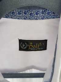 Koszula męska Bolf- biała S