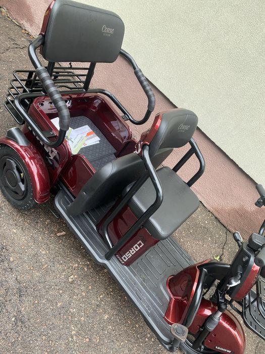 Трицикл електро Corso RAW 1200w 72V/23Ah графеновий акб