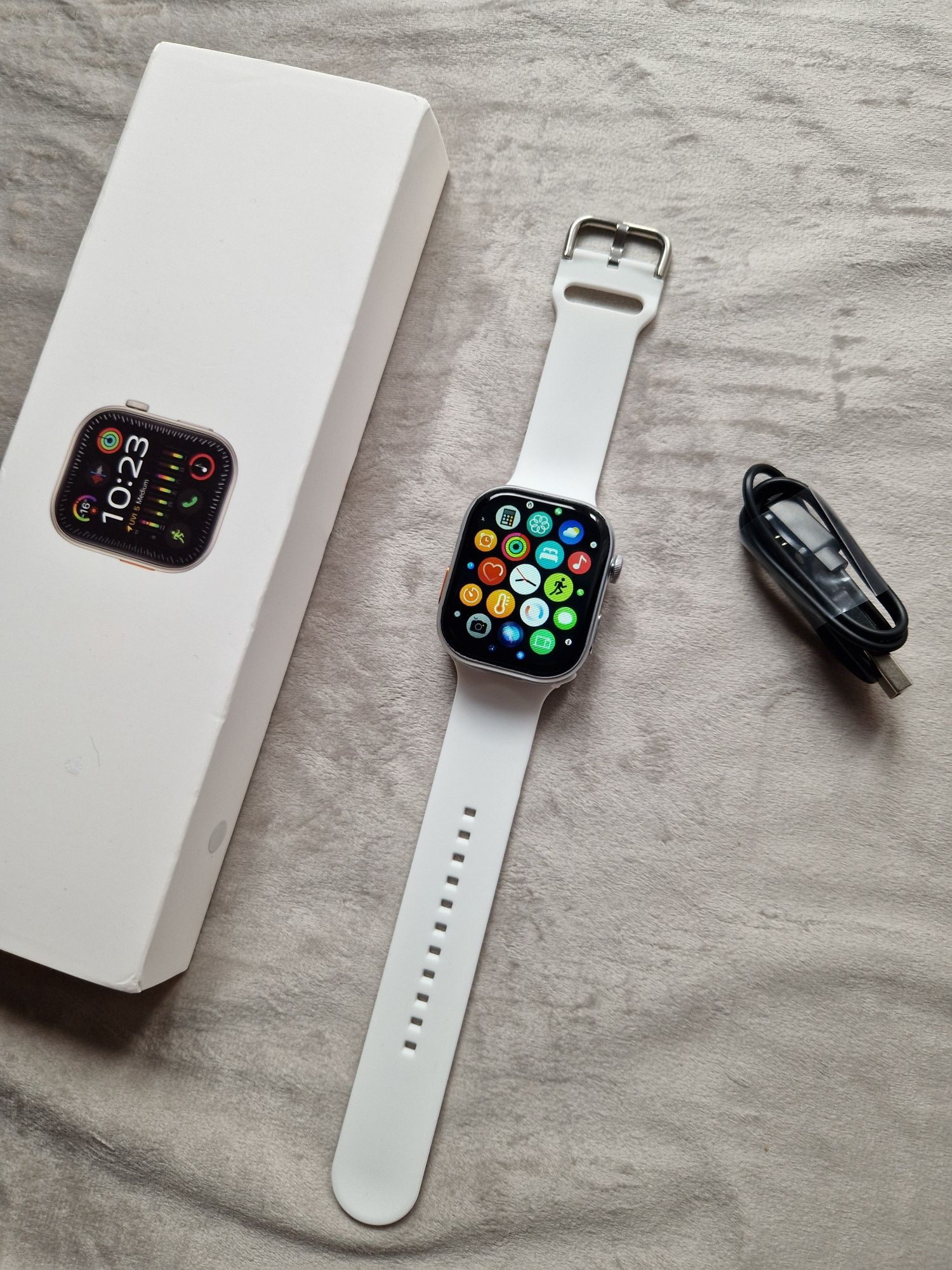 Zegarek, watch9, 4gen, amoled, asystent głosowy Smart watch