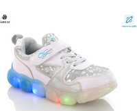 Кроссовки детские LED светящиеся, кеды, размер 22-32