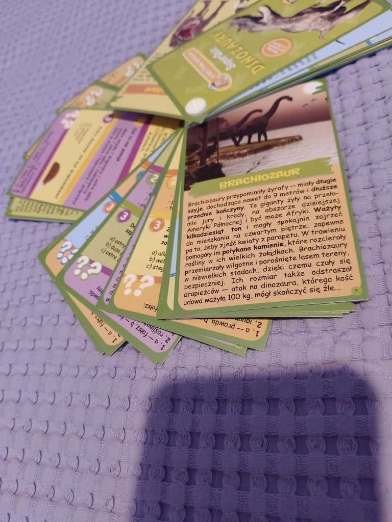Super Quiz Dinozaury Kapitan Nauka