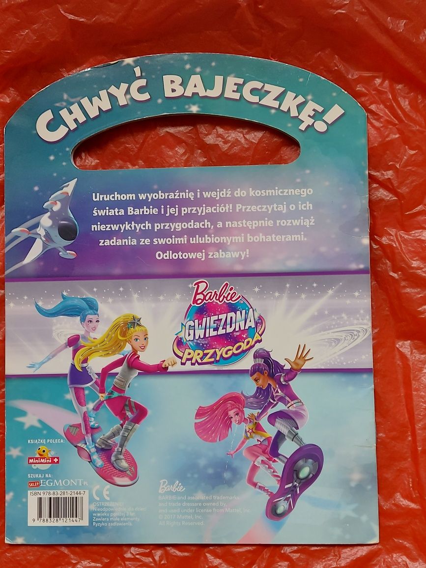 Książka dziecięca Barbie Gwiezdna Przygoda 2017rok