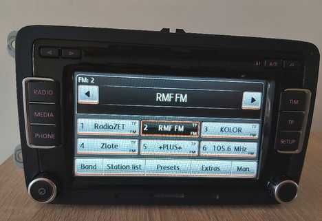 Магнітола rcd 510 рсд 510 Volkswagen Skoda магнітофон магнитола екран