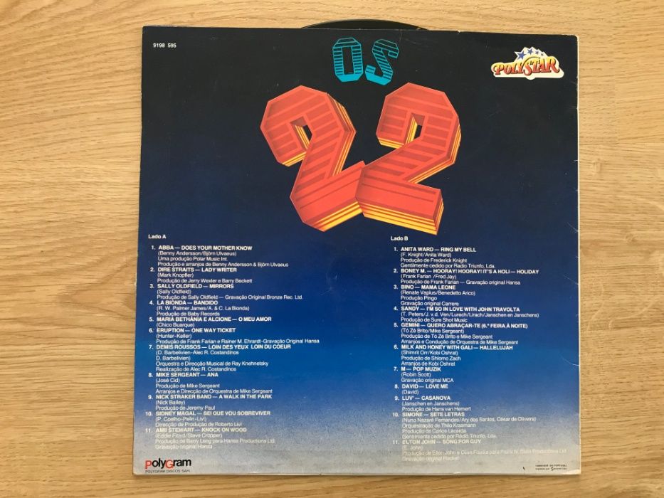 Vinil "Os 22"